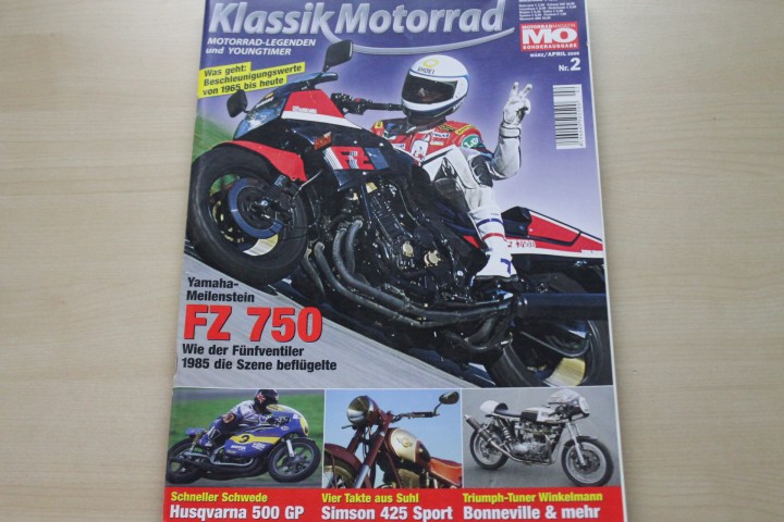 Deckblatt MO Klassik Motorrad (02/2006)